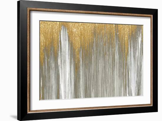 Gold Falls-Roberto Gonzalez-Framed Art Print