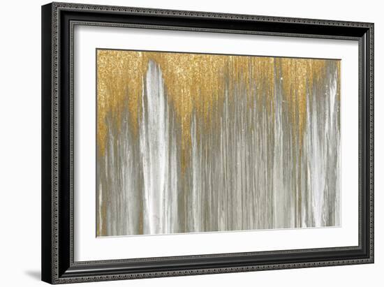 Gold Falls-Roberto Gonzalez-Framed Art Print