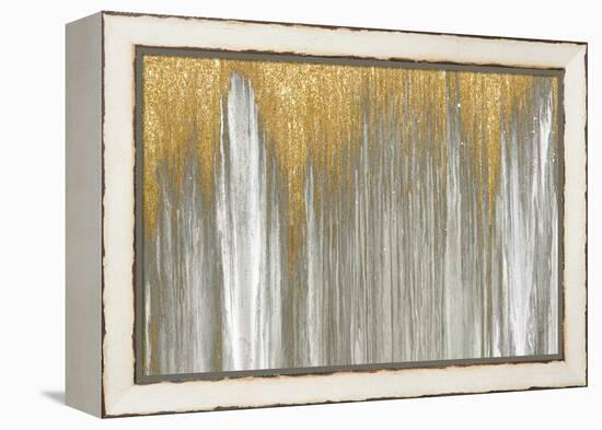 Gold Falls-Roberto Gonzalez-Framed Stretched Canvas