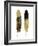 Gold Feather Pair-Julia Bosco-Framed Art Print