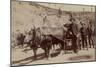 Gold Fever. Prospectors Going to the New Gold Field-John C.H. Grabill-Mounted Art Print