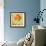 Gold Fish 1-Rabi Khan-Framed Art Print displayed on a wall