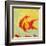 Gold Fish 2-Rabi Khan-Framed Art Print