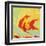 Gold Fish 2-Rabi Khan-Framed Art Print