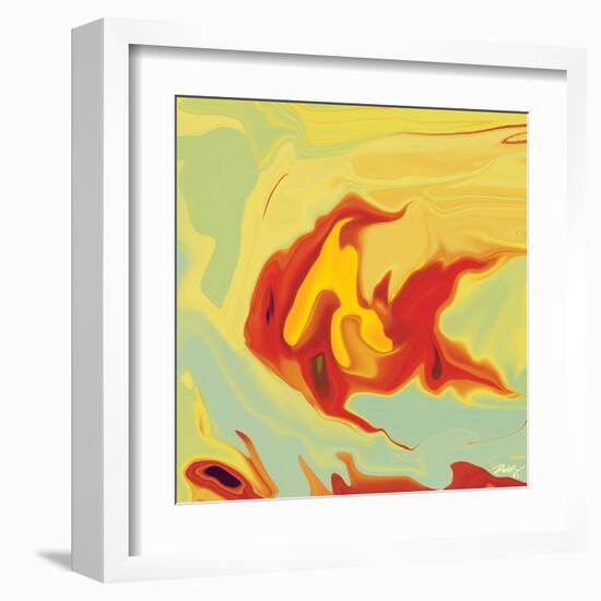 Gold Fish 2-Rabi Khan-Framed Art Print