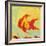 Gold Fish 2-Rabi Khan-Framed Art Print