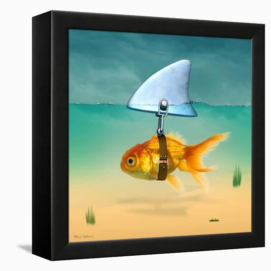 Gold Fish-Mark Ashkenazi-Framed Premier Image Canvas