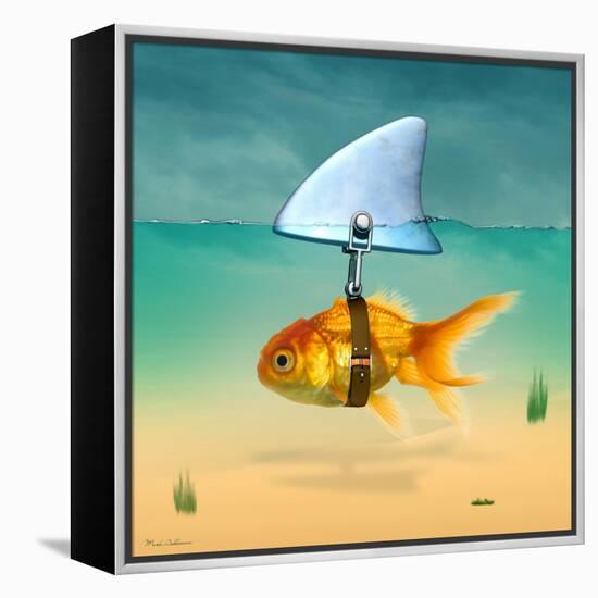 Gold Fish-Mark Ashkenazi-Framed Premier Image Canvas