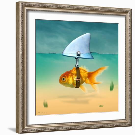 Gold Fish-Mark Ashkenazi-Framed Giclee Print