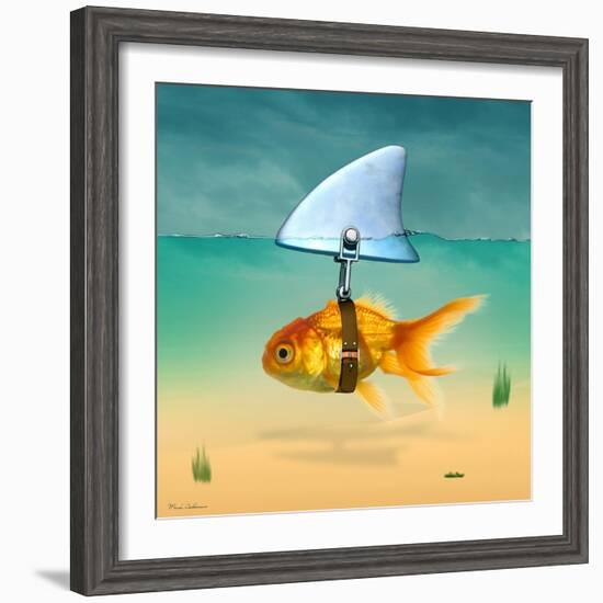 Gold Fish-Mark Ashkenazi-Framed Giclee Print