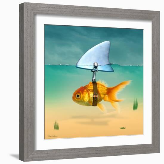 Gold Fish-Mark Ashkenazi-Framed Giclee Print