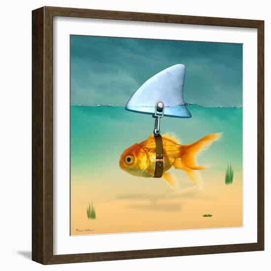 Gold Fish-Mark Ashkenazi-Framed Giclee Print