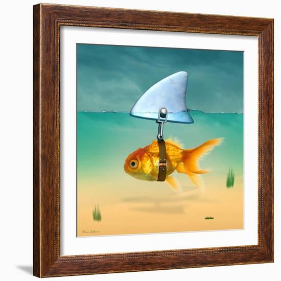 Gold Fish-Mark Ashkenazi-Framed Giclee Print