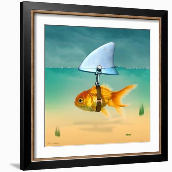 Gold Fish-Mark Ashkenazi-Framed Giclee Print