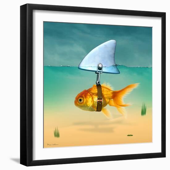 Gold Fish-Mark Ashkenazi-Framed Giclee Print