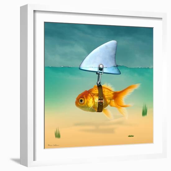 Gold Fish-Mark Ashkenazi-Framed Giclee Print