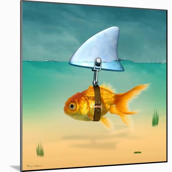 Gold Fish-Mark Ashkenazi-Mounted Giclee Print