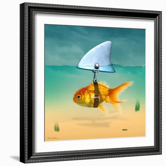 Gold Fish-Mark Ashkenazi-Framed Giclee Print