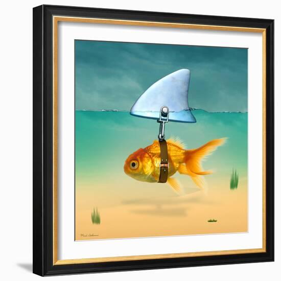 Gold Fish-Mark Ashkenazi-Framed Giclee Print