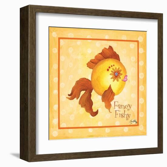 Gold Fish-Elizabeth Medley-Framed Art Print