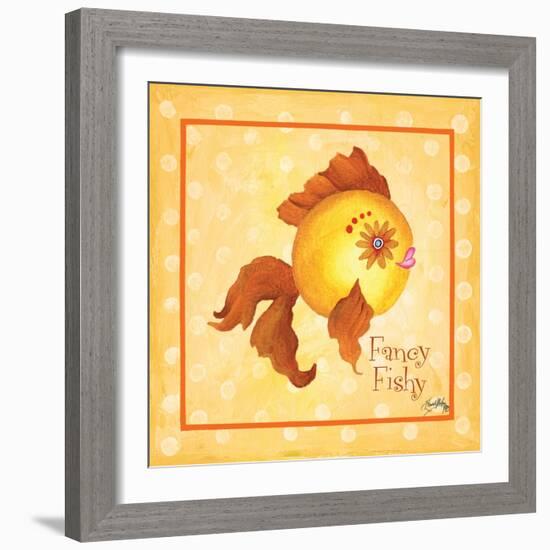 Gold Fish-Elizabeth Medley-Framed Art Print