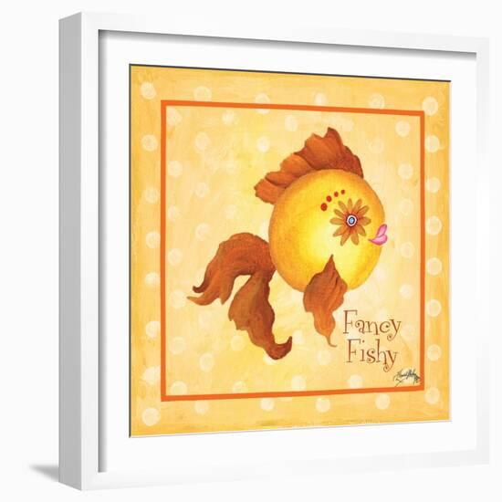 Gold Fish-Elizabeth Medley-Framed Art Print