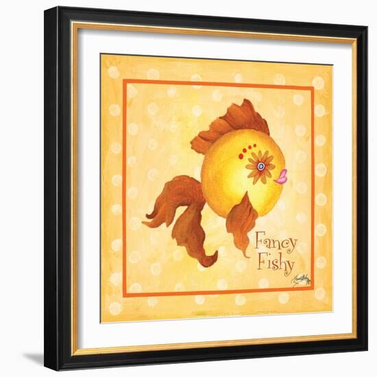 Gold Fish-Elizabeth Medley-Framed Art Print