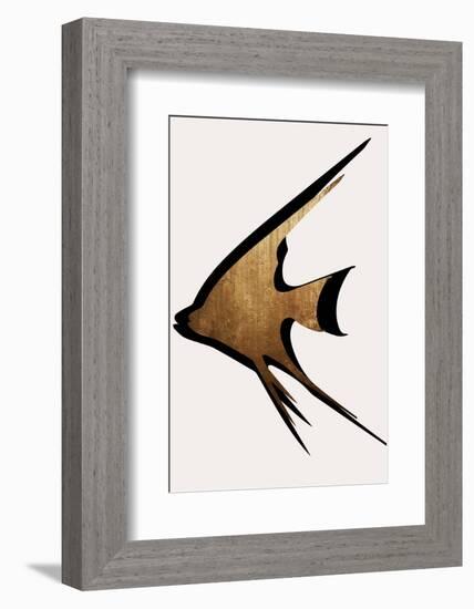 Gold Fish-Kubistika-Framed Photographic Print