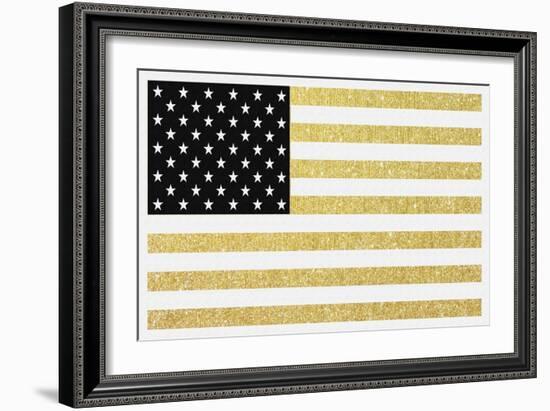 Gold Flag 1-Natasha Wescoat-Framed Giclee Print