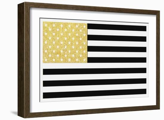 Gold Flag 2-Natasha Wescoat-Framed Giclee Print