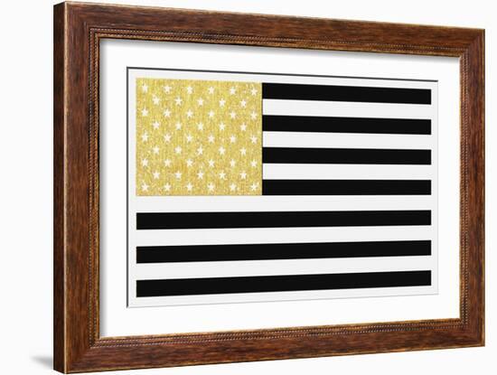 Gold Flag 2-Natasha Wescoat-Framed Giclee Print