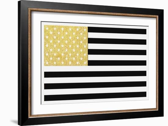 Gold Flag 2-Natasha Wescoat-Framed Giclee Print