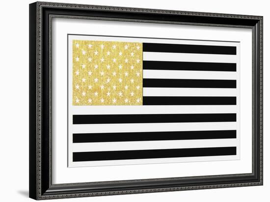 Gold Flag 2-Natasha Wescoat-Framed Giclee Print