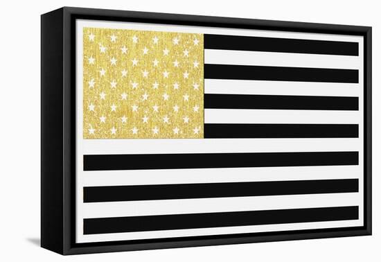 Gold Flag 2-Natasha Wescoat-Framed Premier Image Canvas