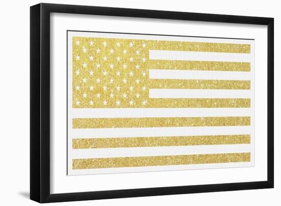 Gold Flag 3-Natasha Wescoat-Framed Giclee Print