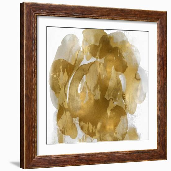 Gold Flow I-Kristina Jett-Framed Art Print