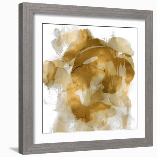 Gold Flow II-Kristina Jett-Framed Art Print