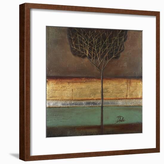 Gold Forest II-Patricia Pinto-Framed Premium Giclee Print