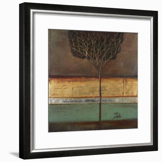 Gold Forest II-Patricia Pinto-Framed Premium Giclee Print