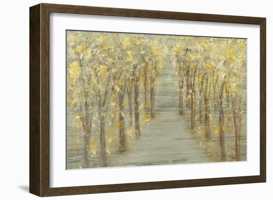 Gold Forest-Roberto Gonzalez-Framed Art Print