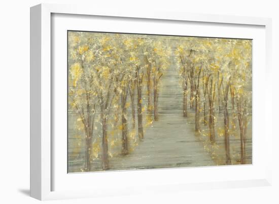 Gold Forest-Roberto Gonzalez-Framed Art Print