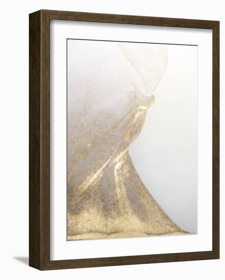 Gold Fusion VI-Julia Contacessi-Framed Art Print