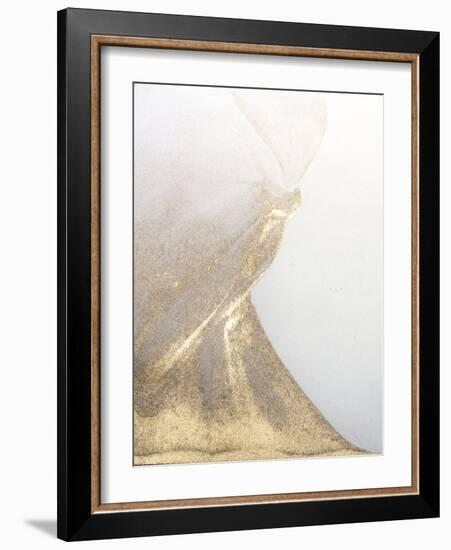 Gold Fusion VI-Julia Contacessi-Framed Art Print