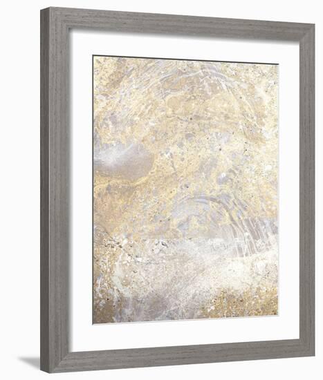 Gold Fusion VII-Julia Contacessi-Framed Art Print