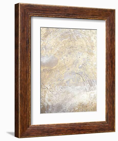 Gold Fusion VII-Julia Contacessi-Framed Art Print