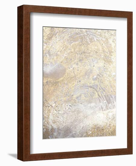 Gold Fusion VII-Julia Contacessi-Framed Art Print