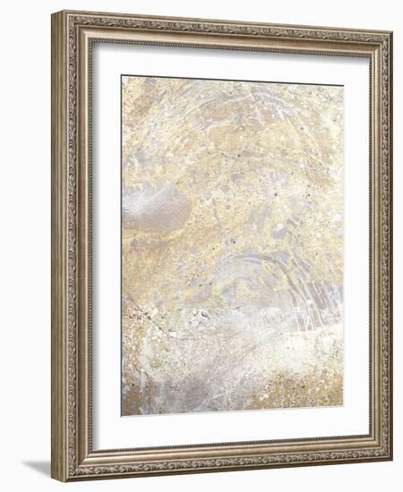 Gold Fusion VII-Julia Contacessi-Framed Art Print