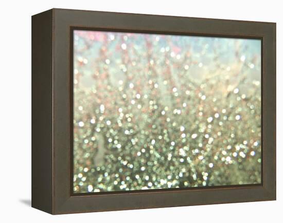 Gold Glitter-Monika Burkhart-Framed Premier Image Canvas