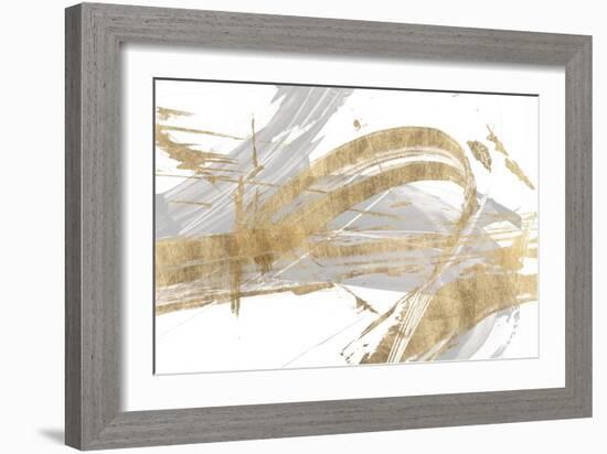 Gold & Grey II-Studio W-Framed Art Print