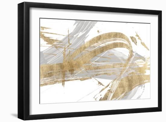 Gold & Grey II-Studio W-Framed Art Print